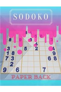 Sodoko Paper Back