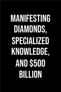Manifesting Diamonds Specialized Knowledge And 500 Billion