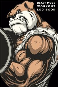 Beast Mode Workout Log Book