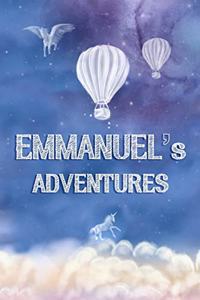 Emmanuel's Adventures: Softcover Personalized Keepsake Journal, Custom Diary, Writing Notebook with Lined Pages