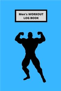 Men's Workout Log Book