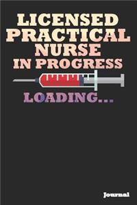 Licensed Practical Nurse in Progress Journal