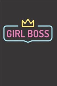 Girl Boss Notebook Journal