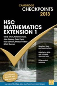 Cambridge Checkpoints Hsc Mathematics Extension 1 2013