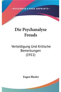 Die Psychanalyse Freuds