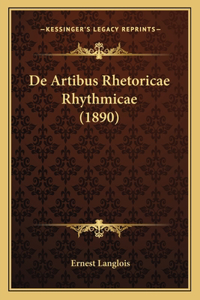 De Artibus Rhetoricae Rhythmicae (1890)