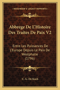 Abbrege De L'Histoire Des Traites De Paix V2