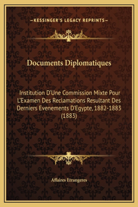 Documents Diplomatiques