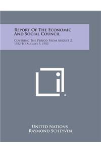Report of the Economic and Social Council