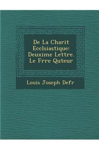 De La Charit� Eccl�siastique