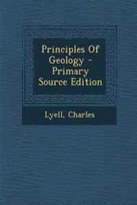 Principles of Geology