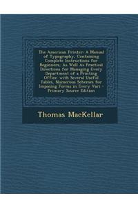 The American Printer