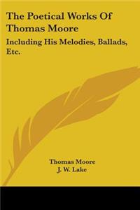 Poetical Works Of Thomas Moore