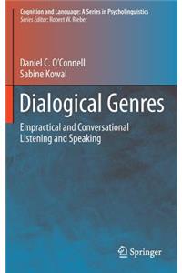 Dialogical Genres