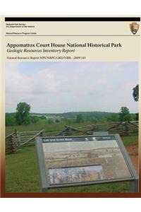 Appomattox Court House National Historical Park Geologic Resources Inventory Report