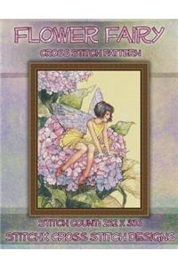 Flower Fairy Cross Stitch Pattern