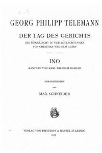Der Tag Des Gerichts, Ein Singgedicht in Vier Betrachtungen
