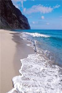 Journal Beach Water Washes Shore