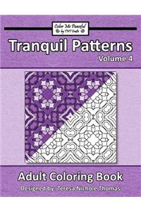 Tranquil Patterns Adult Coloring Book, Volume 4