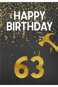 Happy Birthday 63