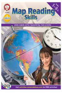 Map Reading Skills, Grades 5 - 8