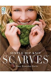 Simple Hip Knit Scarves