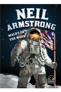 Neil Armstrong Walks on the Moon