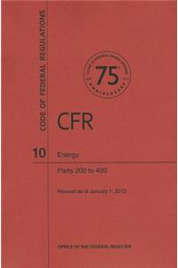 Energy, Parts 200 to 499