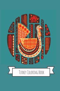 Turkey Coloring Book