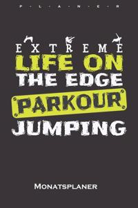 Life on the edge Monatsplaner