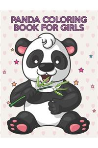 Panda Coloring Book For Girls