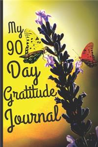 90 Day Gratitude Journal For Women