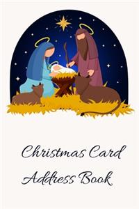 Christmas Card Address Book