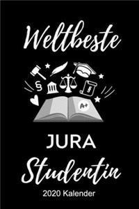 Weltbeste Jura Studentin 2020 Kalender