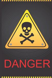 Daily Planner Notepad For Electricians - Danger