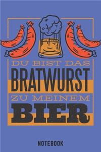 Bratwurst Zu Meinem Bier Notebook