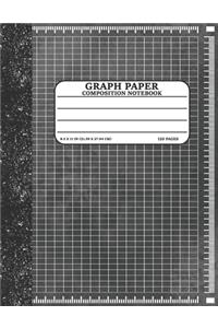 Graph Paper Composition Notebook