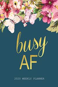Busy AF 2020 Weekly Planner