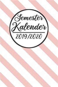 Semester Kalender 2019 / 2020
