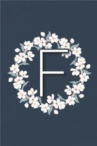 Initial Letter F Bullet Journal