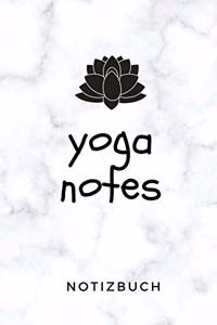 Yoga Notes Notizbuch