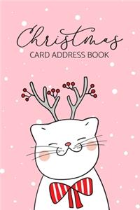 Christmas Card Address Book
