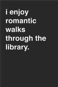 Library Lovers 120 Page Notebook Lined Journal Funny Minimal Style