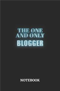The One And Only Blogger Notebook