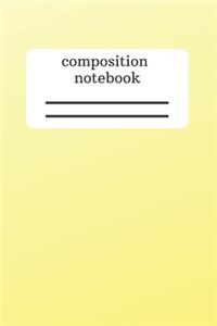 Composition Notebook