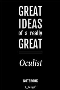 Notebook for Oculists / Oculist