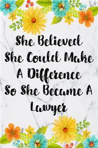 She Believed She Could Make A Difference So She Became A Lawyer