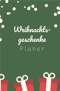 Weihnachtsgeschenke Planer