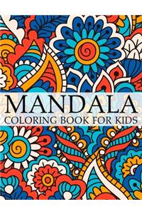 Mandala Coloring Book For Kids