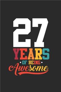 27 Years Of Being Awesome